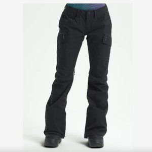 Black Burton Gloria Pant - Snow Pant - Size S - Tall